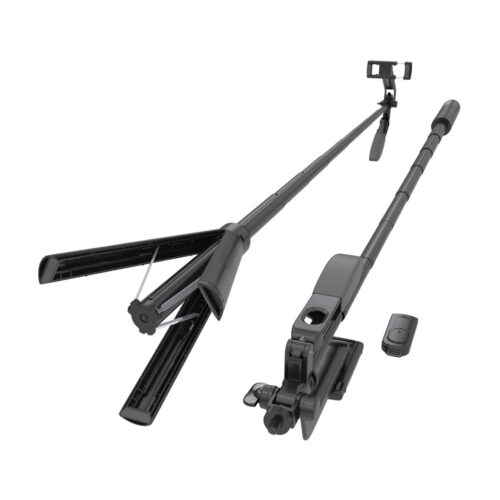 AISENS 3-in-1 Selfie Stick Tripod with Bluetooth Remote